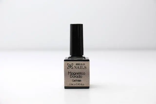 Imagen Gel Polish Magnetico Dorado Hello Nails