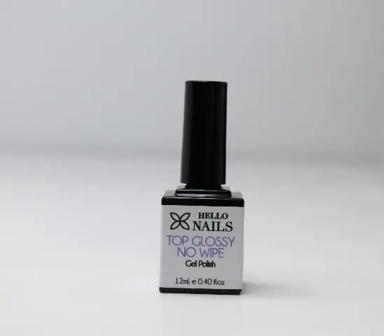 Imagen Top Glossy No Wipe Gel Polish 12ml Hello Nails