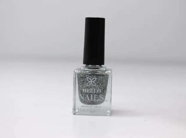 Imagen Glitter Silver Smalto per unghie 12ml Hello Nails