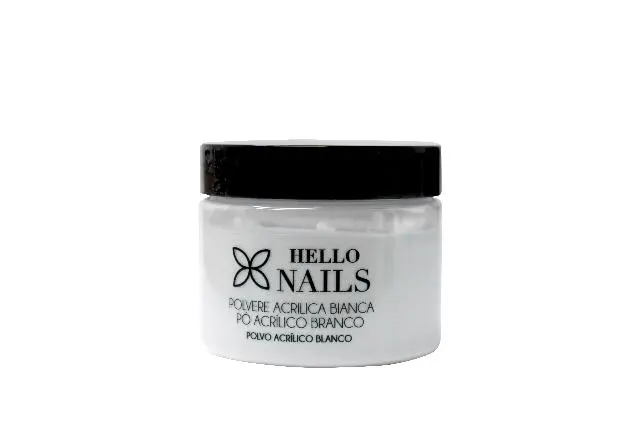 Imagen Polvere Acrilica Bianca 100g. Hello Nails